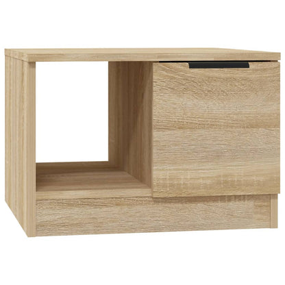 Couchtisch Sonoma-Eiche 50x50x36 cm Holzwerkstoff - Pazzar.ch