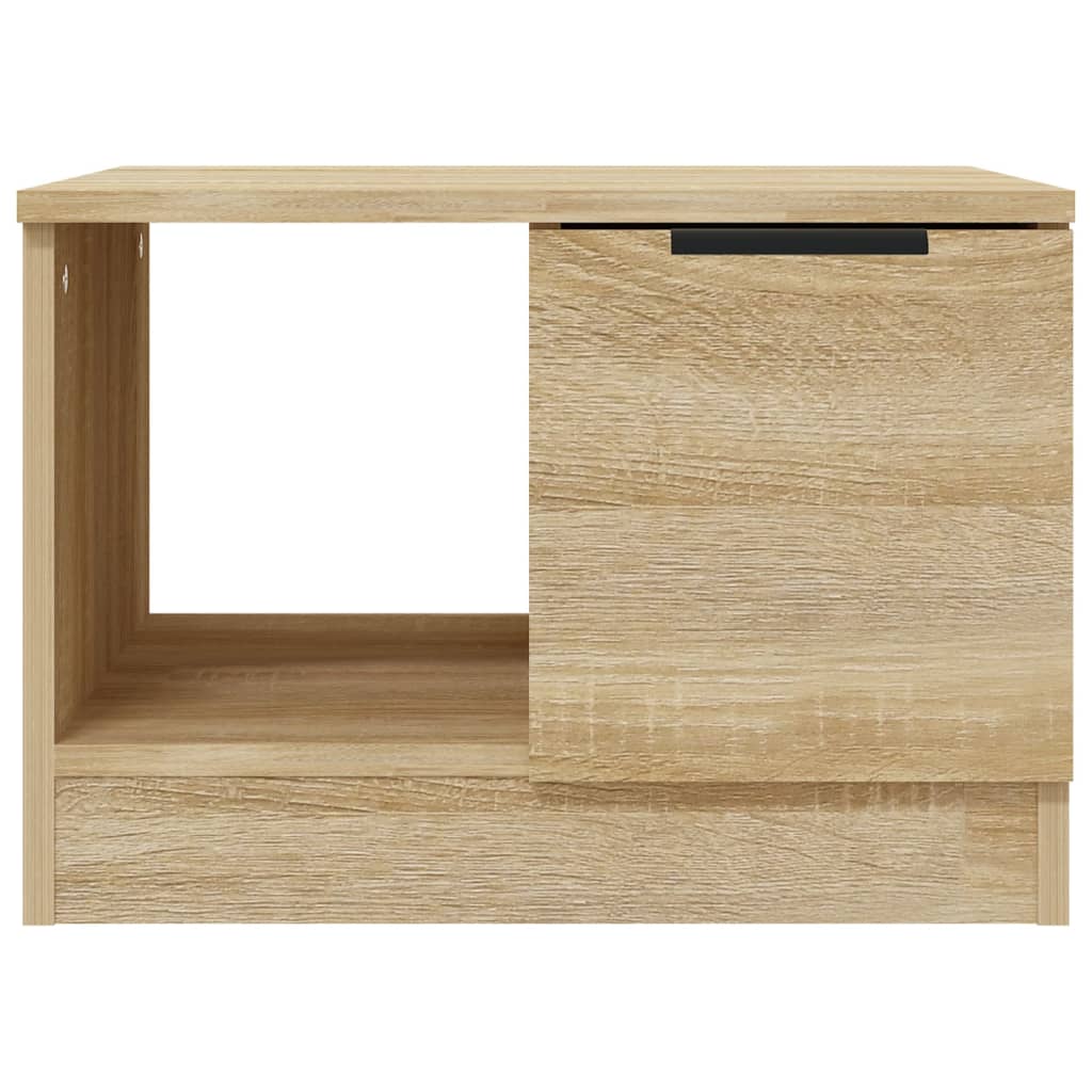 Couchtisch Sonoma-Eiche 50x50x36 cm Holzwerkstoff - Pazzar.ch