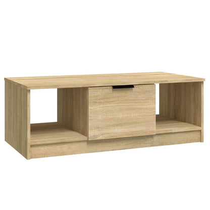 Couchtisch Sonoma-Eiche 102x50x36 cm Holzwerkstoff - Pazzar.ch