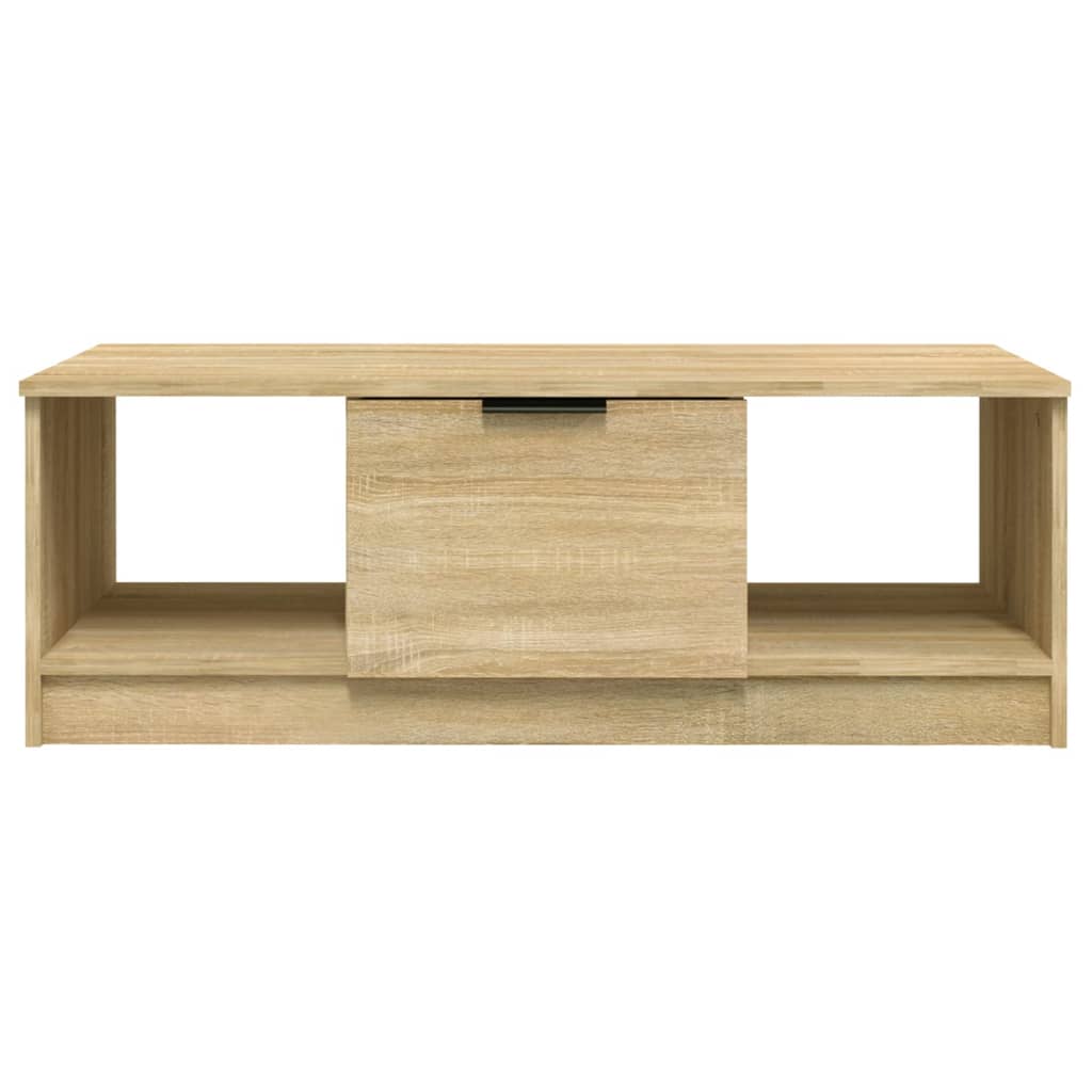 Couchtisch Sonoma-Eiche 102x50x36 cm Holzwerkstoff - Pazzar.ch