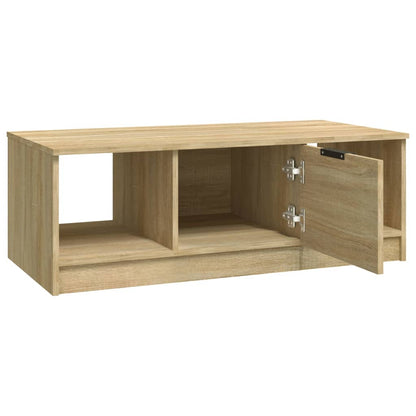 Couchtisch Sonoma-Eiche 102x50x36 cm Holzwerkstoff - Pazzar.ch