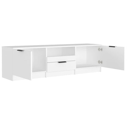 TV-Schrank Weiß 140x35x40 cm Holzwerkstoff - Pazzar.ch