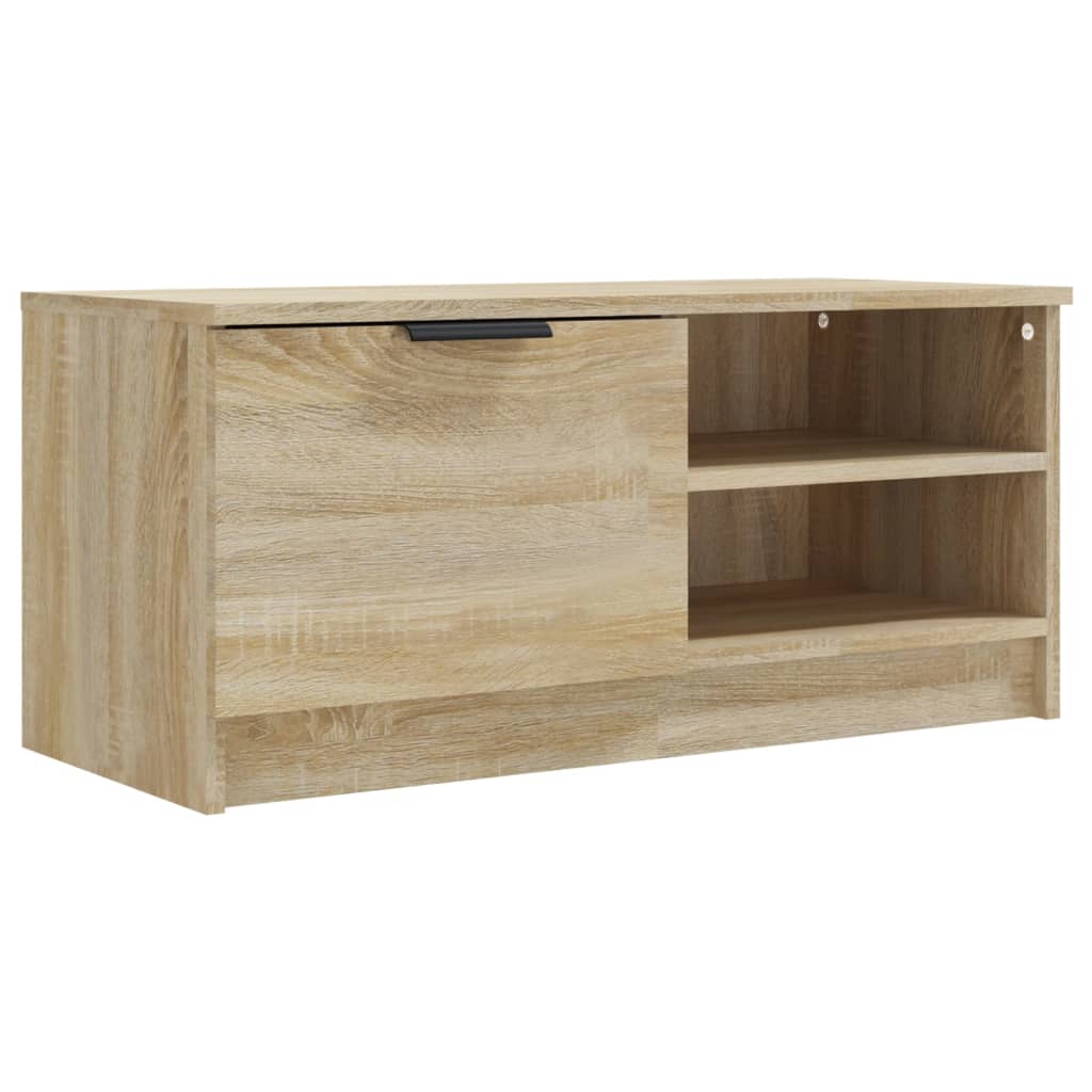 TV-Schrank Sonoma-Eiche 80x35x36,5 cm Holzwerkstoff - Pazzar.ch