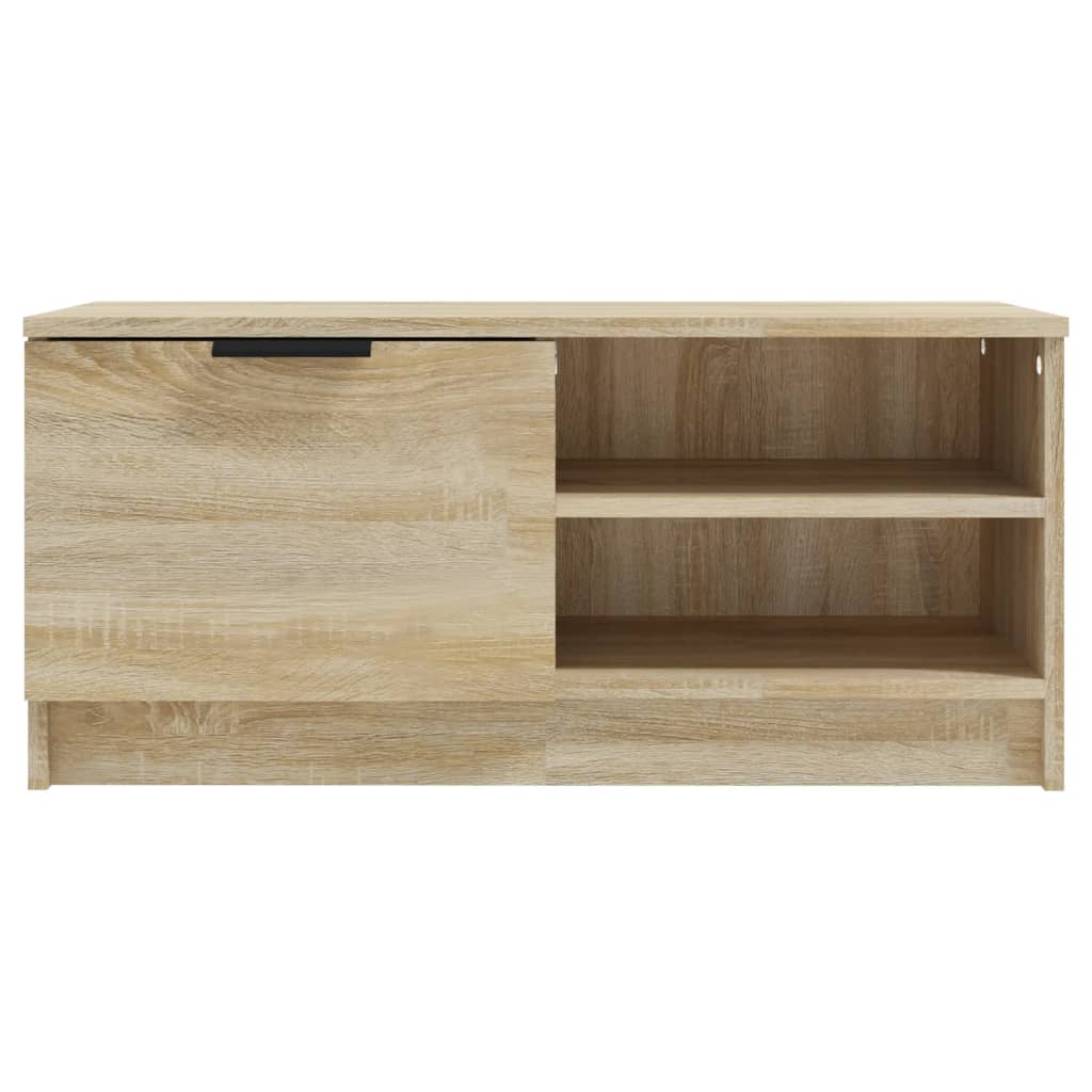 TV-Schrank Sonoma-Eiche 80x35x36,5 cm Holzwerkstoff - Pazzar.ch