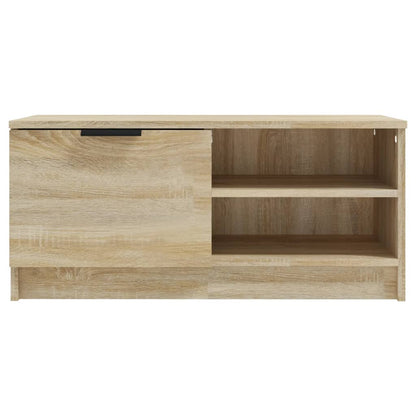 TV-Schrank Sonoma-Eiche 80x35x36,5 cm Holzwerkstoff - Pazzar.ch
