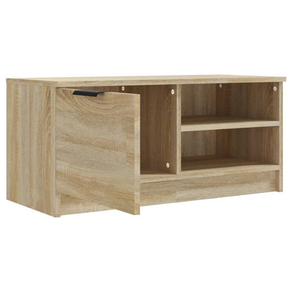 TV-Schrank Sonoma-Eiche 80x35x36,5 cm Holzwerkstoff - Pazzar.ch