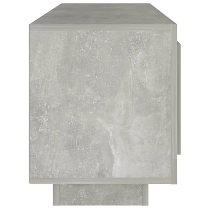 TV-Schrank Betongrau 102x35x45 cm Holzwerkstoff - Pazzar.ch