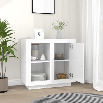 Sideboard Weiß 80x40x75 cm - Pazzar.ch