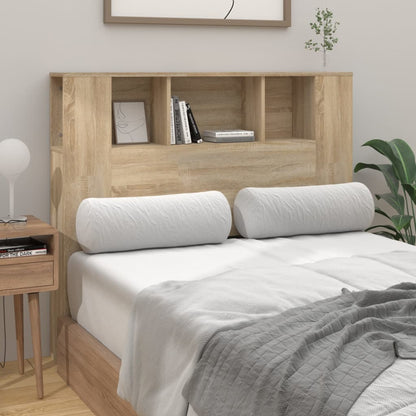 Kopfteil mit Ablagen Sonoma-Eiche 120x18,5x102,5 cm - Pazzar.ch