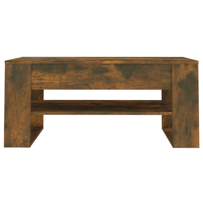 Couchtisch Räuchereiche 102x55x45 cm Holzwerkstoff - Pazzar.ch