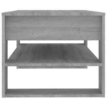 Couchtisch Grau Sonoma 102x55x45 cm Holzwerkstoff - Pazzar.ch