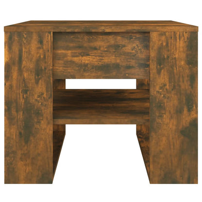 Couchtisch Räuchereiche 55,5x55x45 cm Holzwerkstoff - Pazzar.ch