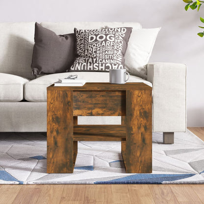 Couchtisch Räuchereiche 55,5x55x45 cm Holzwerkstoff - Pazzar.ch