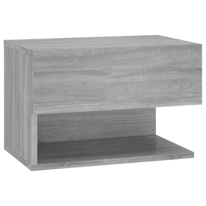 Wand-Nachttische 2 Stk. Grau Sonoma - Pazzar.ch