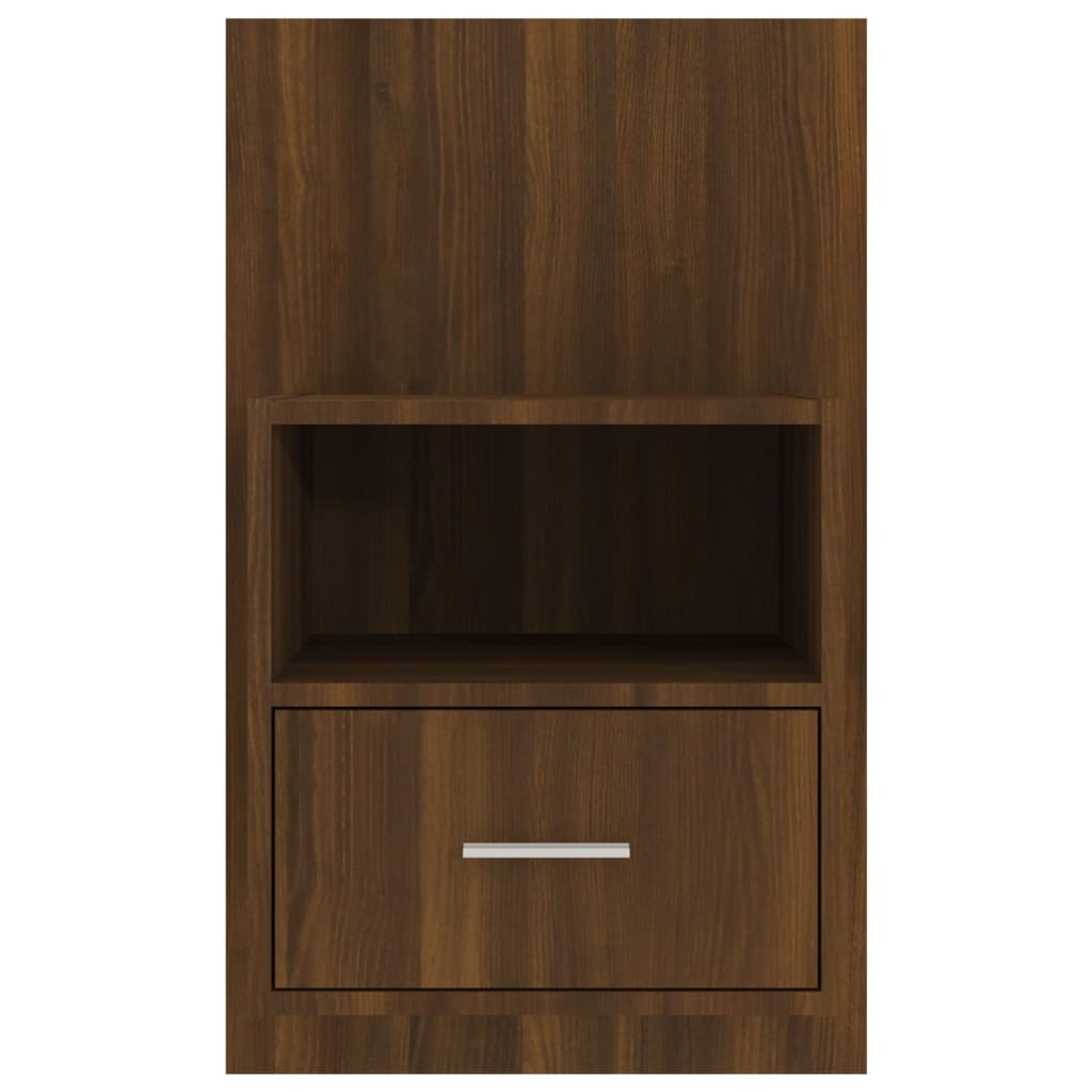Wand-Nachttisch Braun Eichen-Optik - Pazzar.ch
