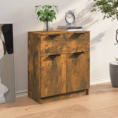 Sideboard Räuchereiche 60x30x70 cm Holzwerkstoff - Pazzar.ch