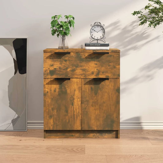 Sideboard Räuchereiche 60x30x70 cm Holzwerkstoff - Pazzar.ch