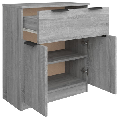 Sideboard Grau Sonoma 60x30x70 cm Holzwerkstoff - Pazzar.ch