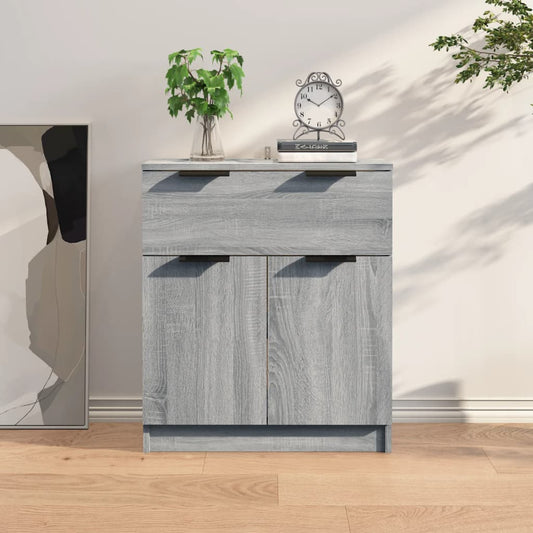 Sideboard Grau Sonoma 60x30x70 cm Holzwerkstoff - Pazzar.ch