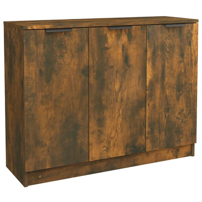 Sideboard Räuchereiche 90,5x30x70 cm Holzwerkstoff - Pazzar.ch