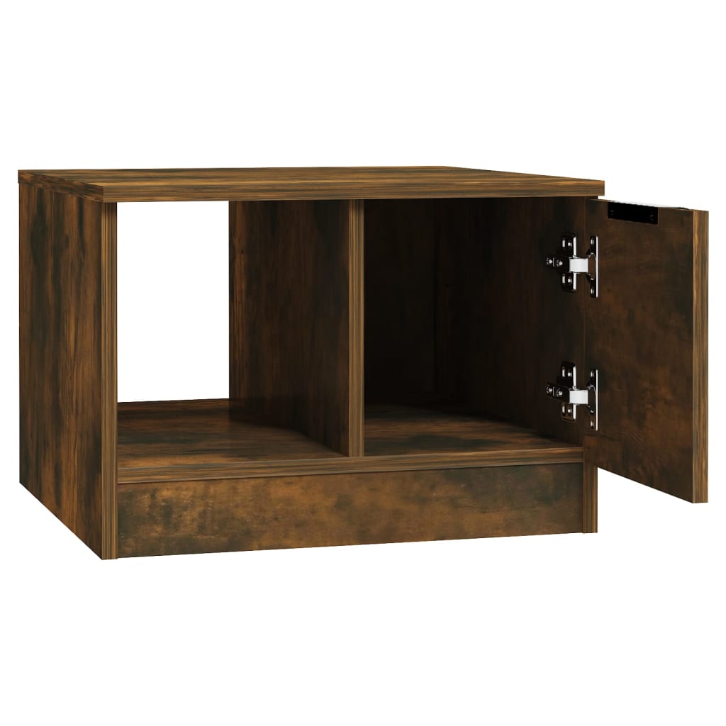 Couchtisch Räuchereiche 50x50x36 cm Holzwerkstoff - Pazzar.ch