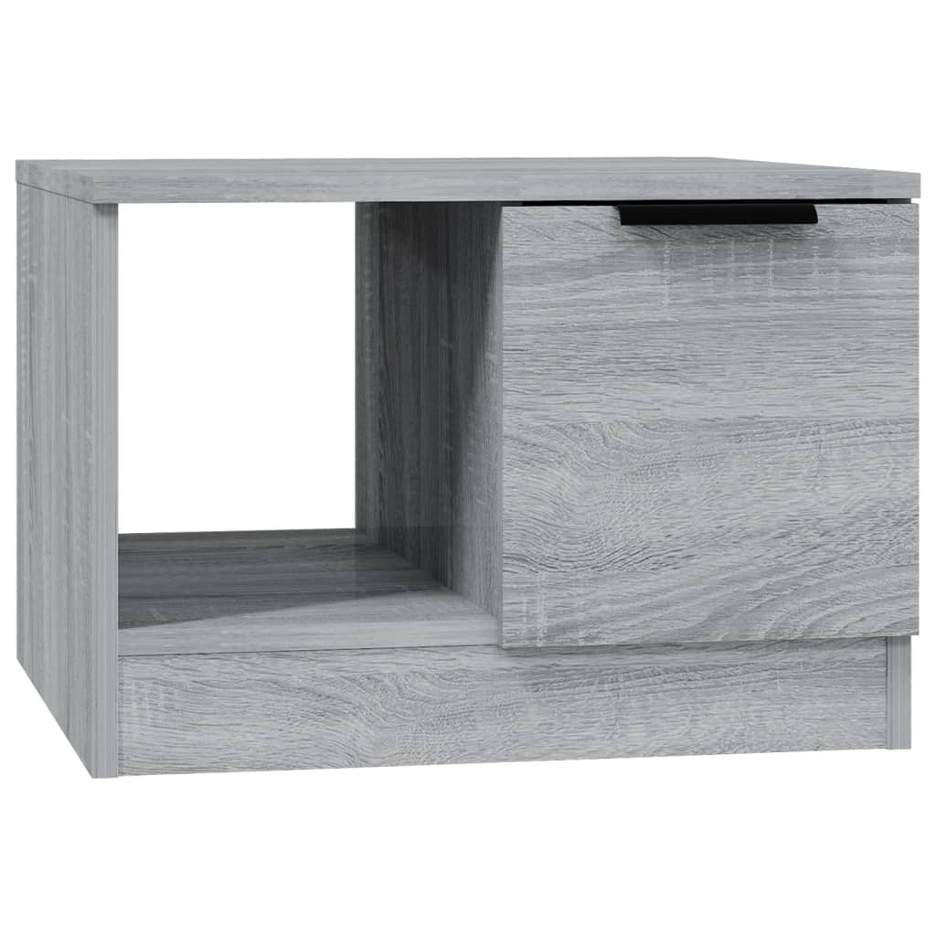 Couchtisch Grau Sonoma 50x50x36 cm Holzwerkstoff - Pazzar.ch
