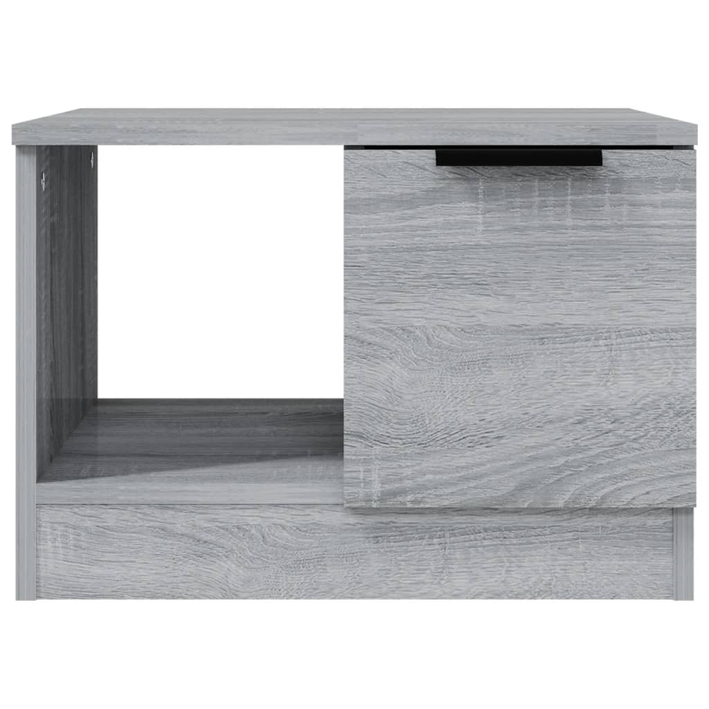 Couchtisch Grau Sonoma 50x50x36 cm Holzwerkstoff - Pazzar.ch
