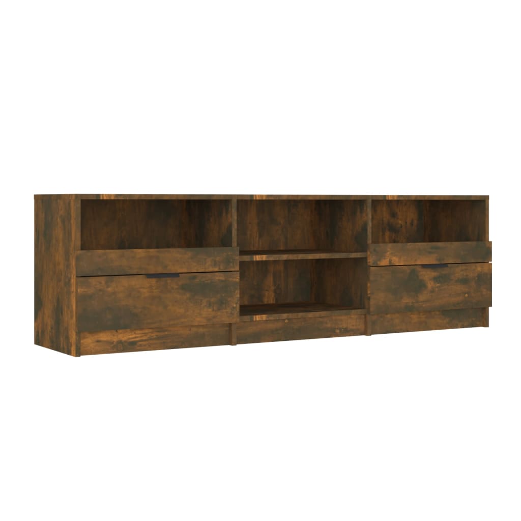 TV-Schrank Räuchereiche 150x33,5x45 cm Holzwerkstoff - Pazzar.ch