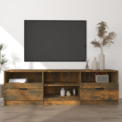 TV-Schrank Räuchereiche 150x33,5x45 cm Holzwerkstoff - Pazzar.ch