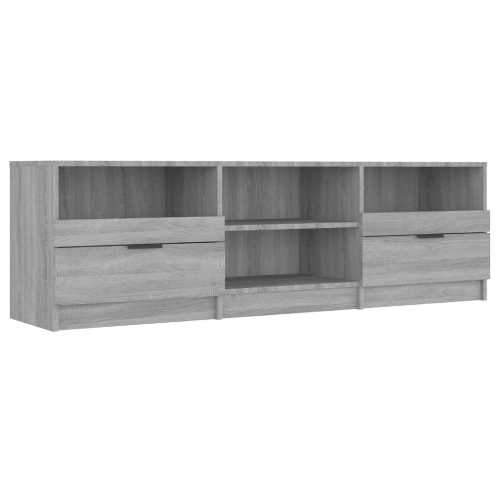 TV-Schrank Grau Sonoma 150x33,5x45 cm Holzwerkstoff - Pazzar.ch