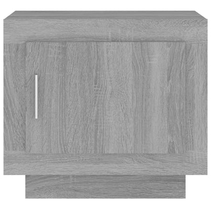 Couchtisch Grau Sonoma 51x50x45 cm Holzwerkstoff - Pazzar.ch