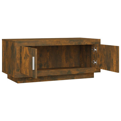 Couchtisch Räuchereiche 102x50x45 cm Holzwerkstoff - Pazzar.ch