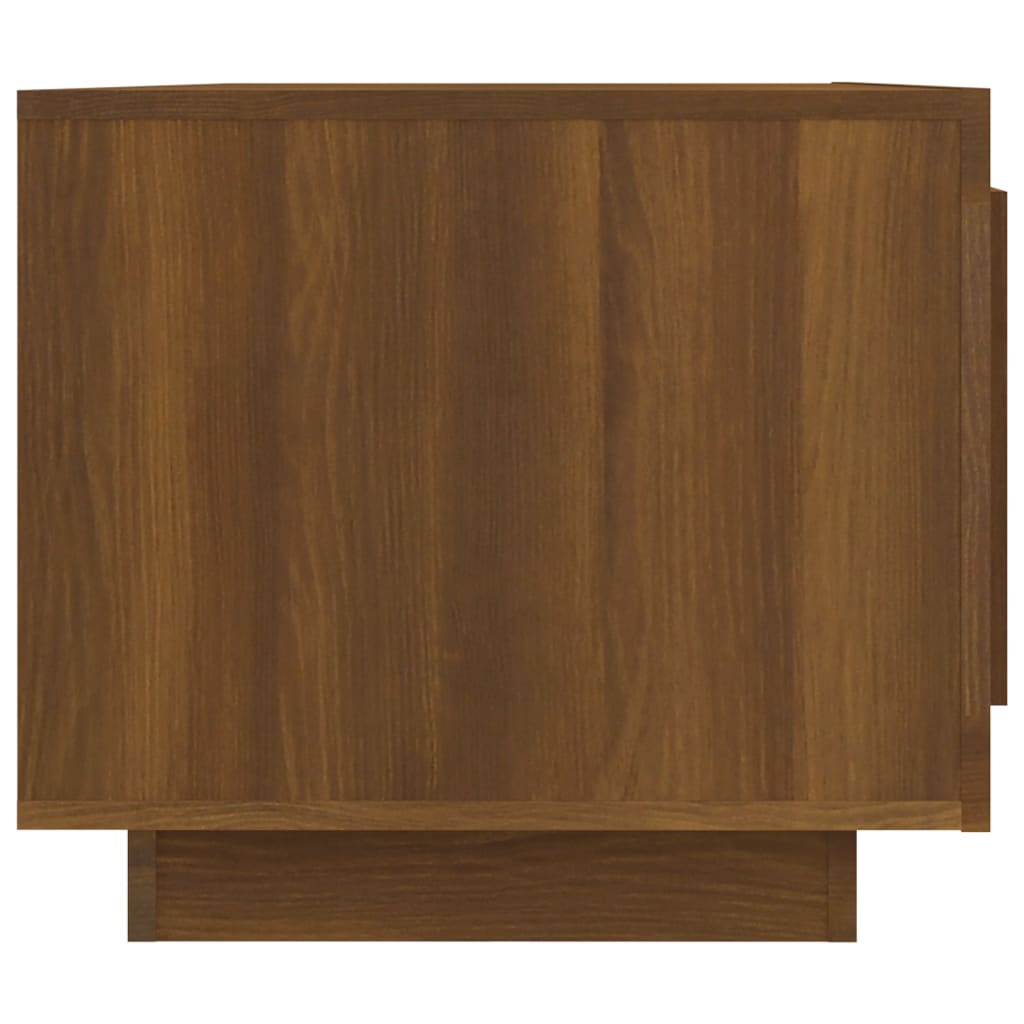 Couchtisch Braun Eichen-Optik 102x50x45 cm Holzwerkstoff - Pazzar.ch