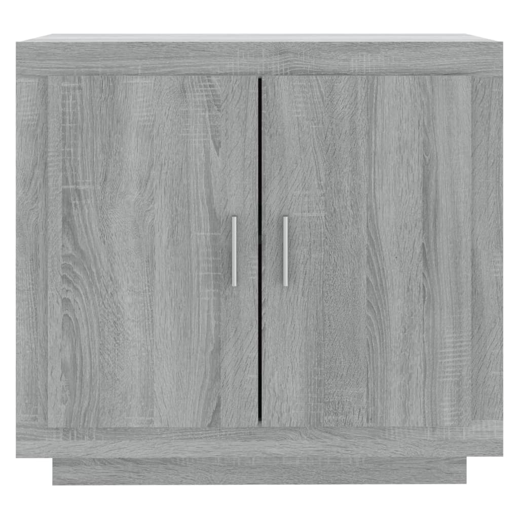Sideboard Grau Sonoma 80x40x75 cm Holzwerkstoff - Pazzar.ch