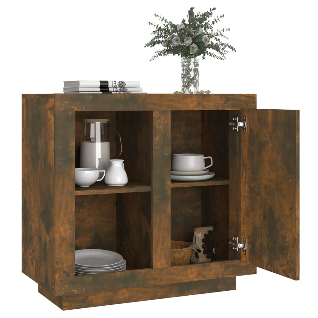 Sideboard Räuchereiche 80x40x75 cm - Pazzar.ch