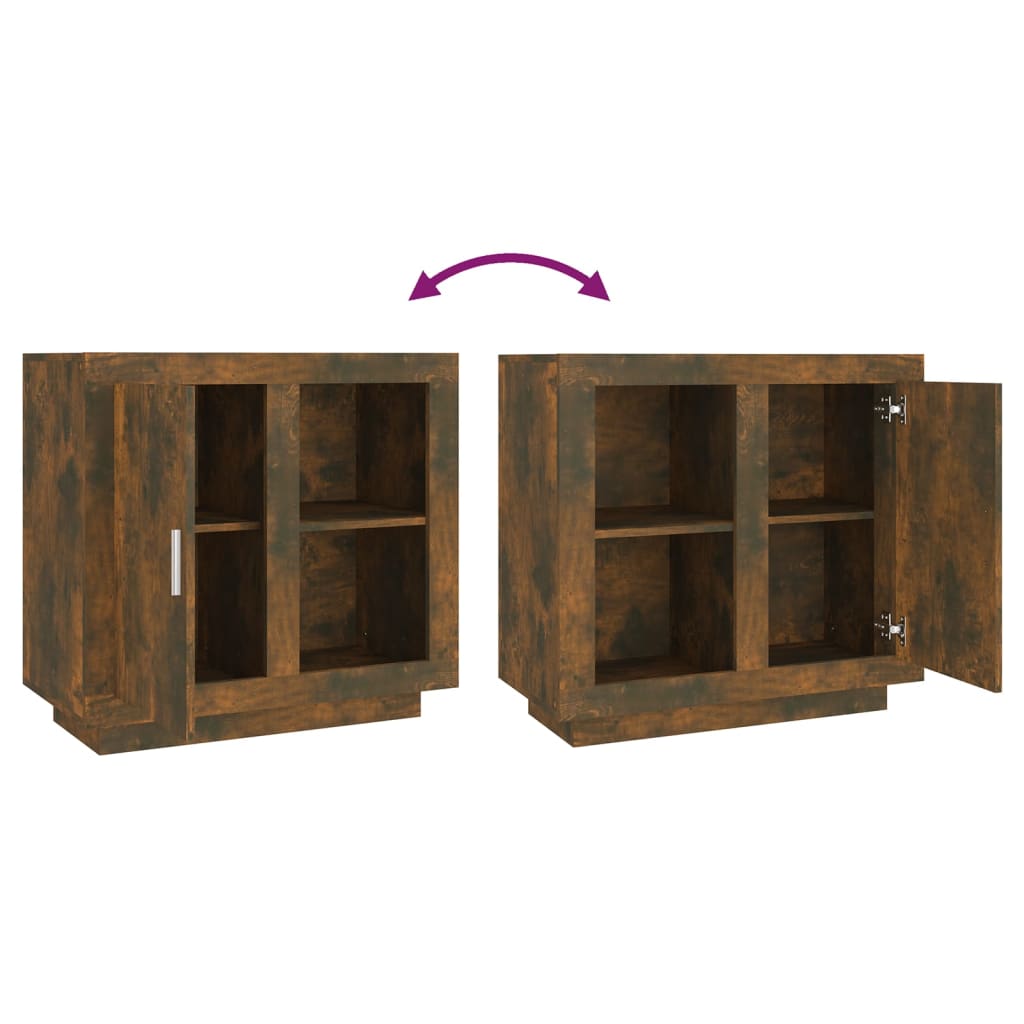 Sideboard Räuchereiche 80x40x75 cm - Pazzar.ch