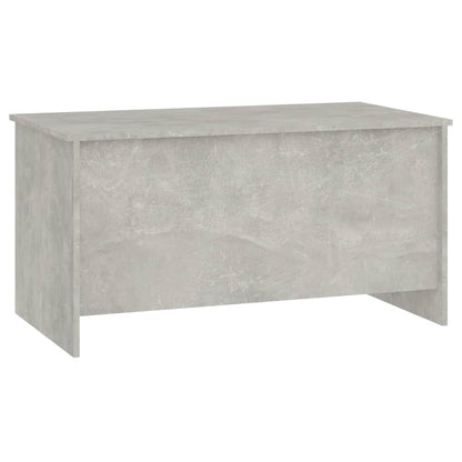 Couchtisch Betongrau 102x55,5x52,5 cm Holzwerkstoff - Pazzar.ch