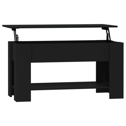 Couchtisch Schwarz 101x49x52 cm Holzwerkstoff - Pazzar.ch