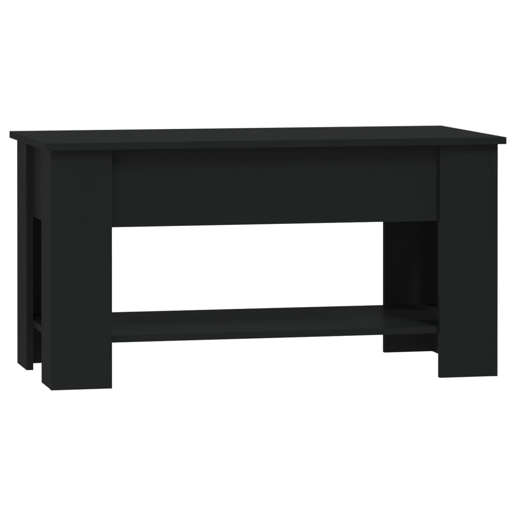 Couchtisch Schwarz 101x49x52 cm Holzwerkstoff - Pazzar.ch