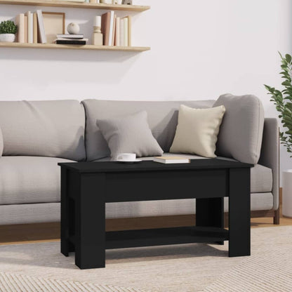 Couchtisch Schwarz 101x49x52 cm Holzwerkstoff - Pazzar.ch