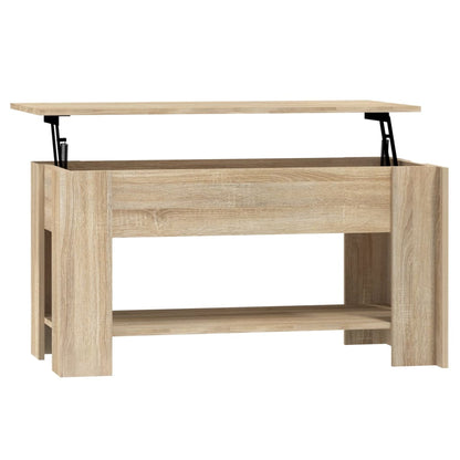 Couchtisch Sonoma-Eiche 101x49x52 cm Holzwerkstoff - Pazzar.ch
