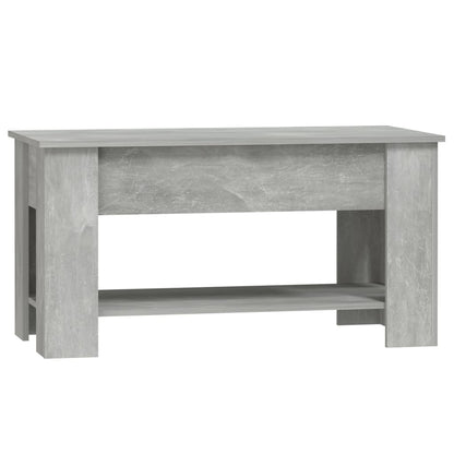 Couchtisch Betongrau 101x49x52 cm Holzwerkstoff - Pazzar.ch