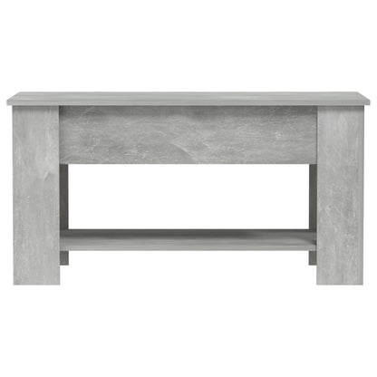 Couchtisch Betongrau 101x49x52 cm Holzwerkstoff - Pazzar.ch