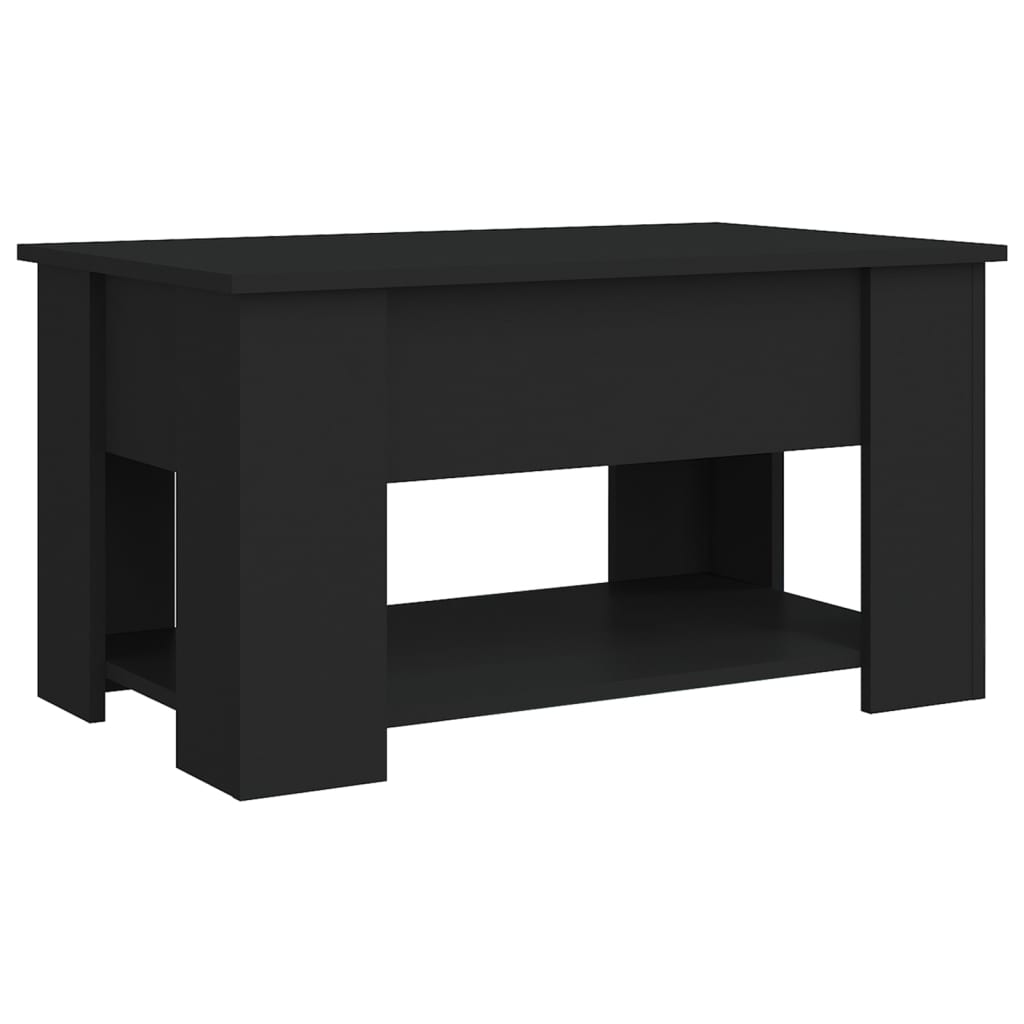 Couchtisch Schwarz 79x49x41 cm Holzwerkstoff - Pazzar.ch