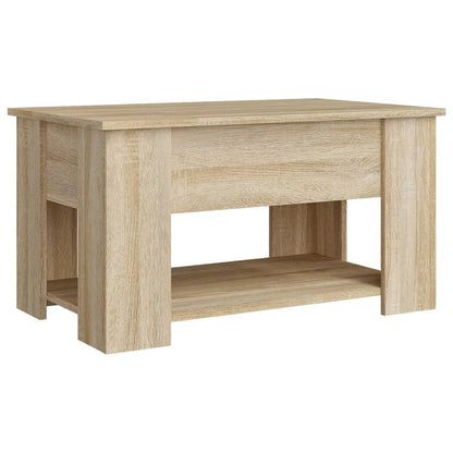 Couchtisch Sonoma-Eiche 79x49x41 cm Holzwerkstoff - Pazzar.ch