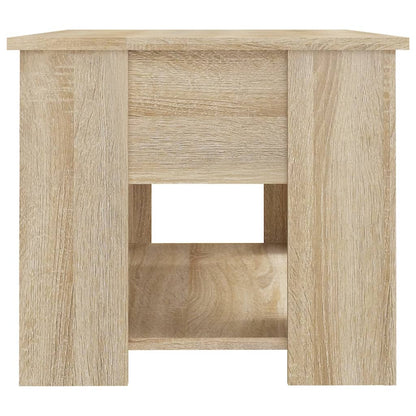 Couchtisch Sonoma-Eiche 79x49x41 cm Holzwerkstoff - Pazzar.ch