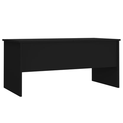 Couchtisch Schwarz 102x50,5x46,5 cm Holzwerkstoff - Pazzar.ch