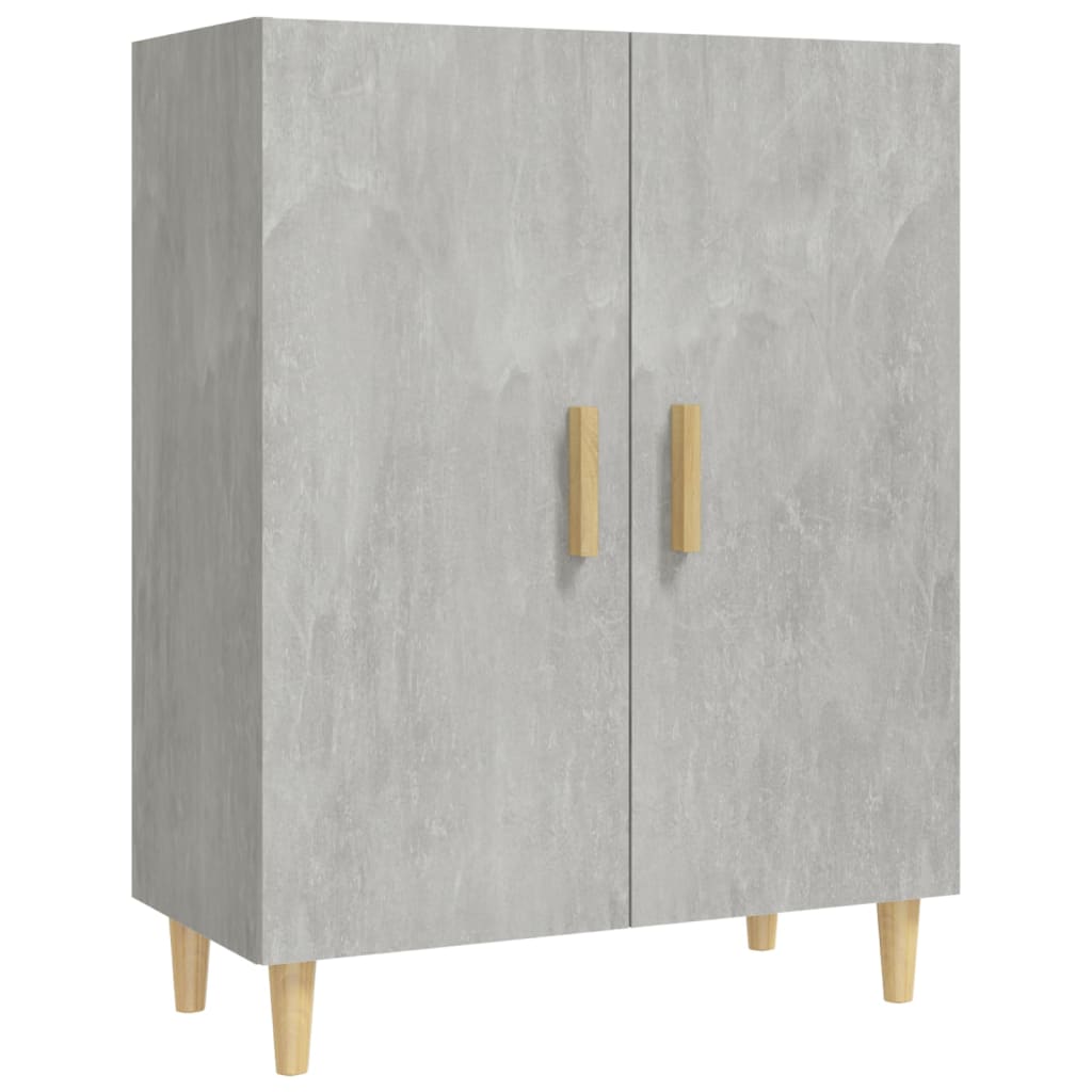 Sideboard Betongrau 70x34x90 cm Holzwerkstoff - Pazzar.ch