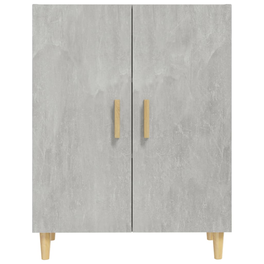 Sideboard Betongrau 70x34x90 cm Holzwerkstoff - Pazzar.ch