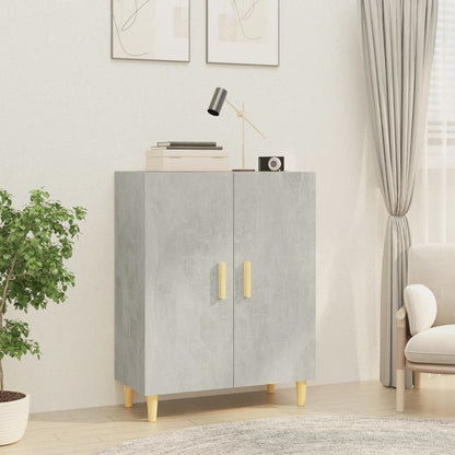 Sideboard Betongrau 70x34x90 cm Holzwerkstoff - Pazzar.ch